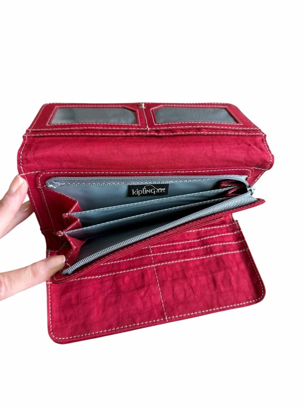 Kipling Vtg Red Wallet - Picture 10 of 10